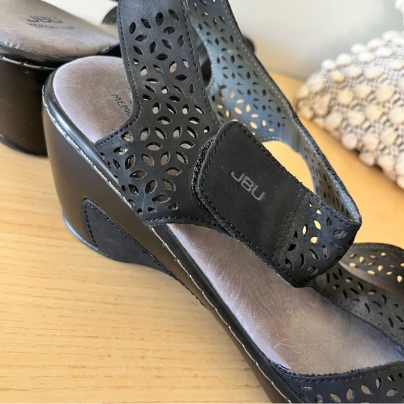 JBU Chloe Memory foam wedge sandal 11M - Picture 4 of 6